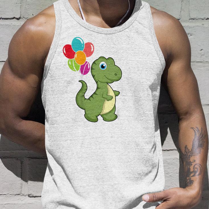 Children's 2Nd Birthday Ich Bin Schon 2 Jahre Dinosaur Tank Top Geschenke für Ihn