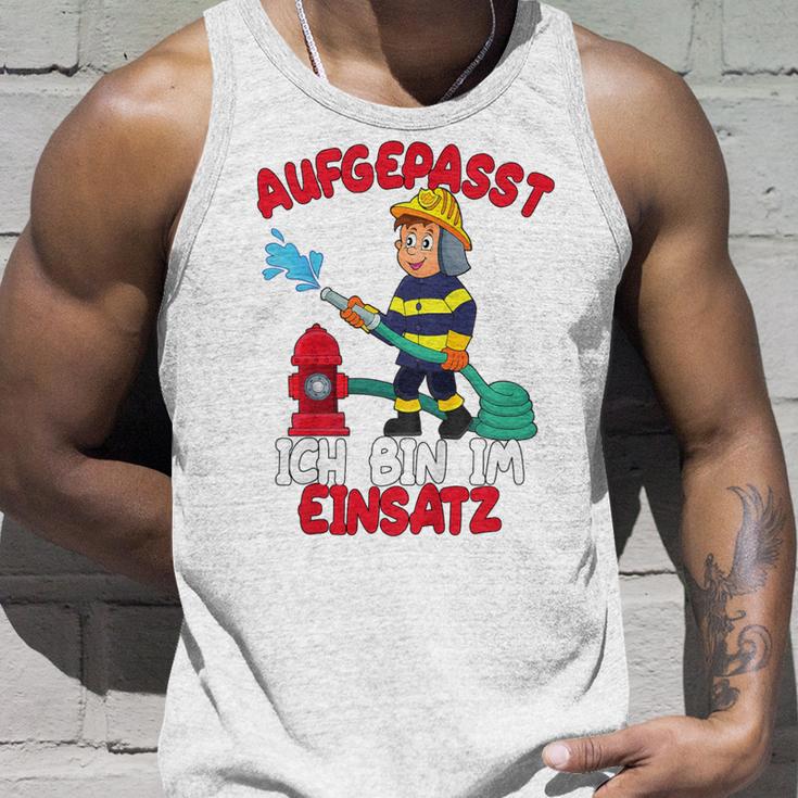 Children's Aufgepasst Ich Bin Im Einsatz Tank Top Geschenke für Ihn