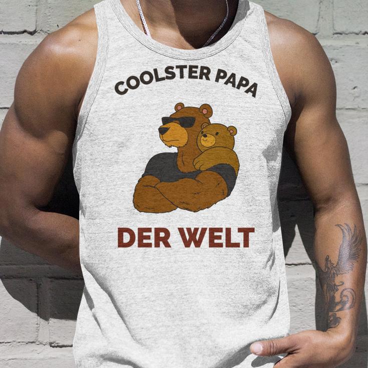 Coolster Papa Der Weltater Outfitatertag Bester Papa Tank Top Geschenke für Ihn