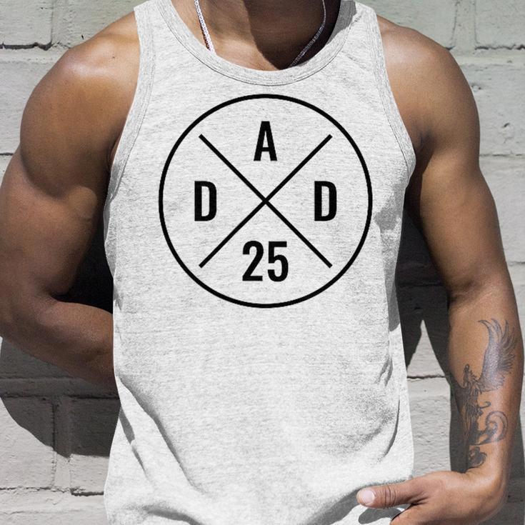 Dad 25 Werdenderater 2025 Papa Est 2025 Papa 2025 Tank Top Geschenke für Ihn