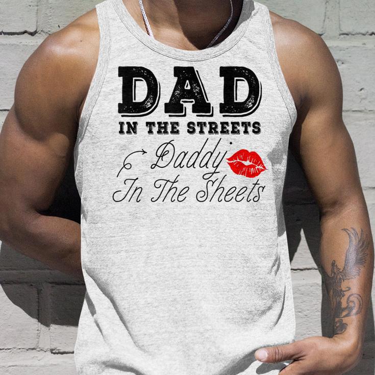 Dad In The Streets Daddy In The Sheets Geschenke Für Papa Tank Top Geschenke für Ihn