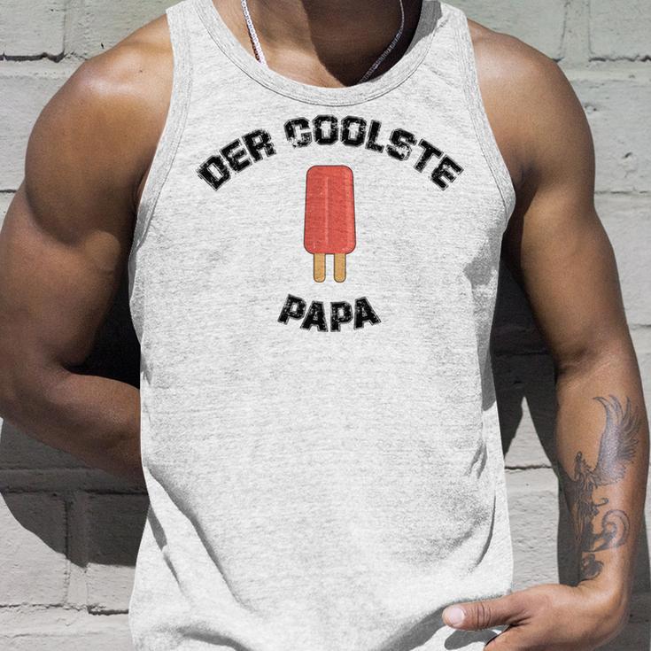 Der Coolste Papa Eis Am Stiel Lustigater Papi Tank Top Geschenke für Ihn