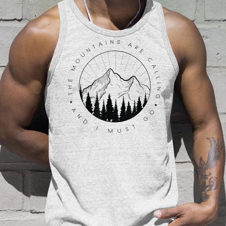 Die Berge Rufen Berge Die Berge Rufen Mountains S Tank Top Geschenke für Ihn