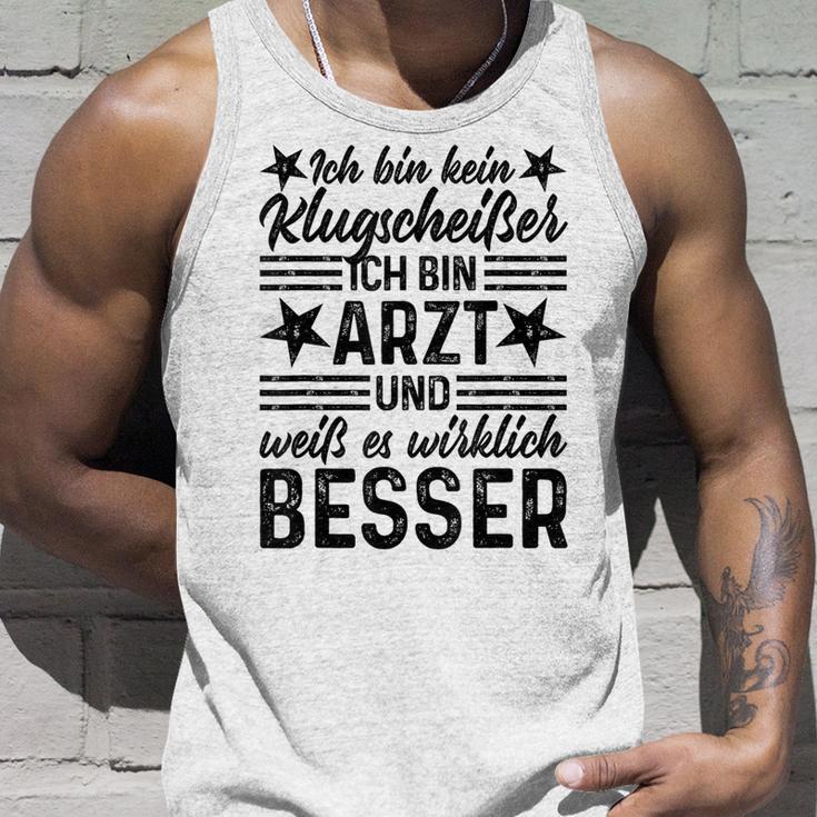 Doctor Ich Bin Kein Klugscheißer Tank Top Geschenke für Ihn