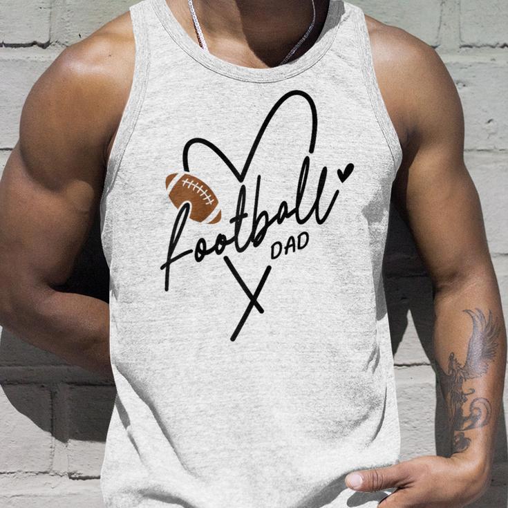 Fußball Papa Für Ihn Männer Familie Matching Spieleratertag Raglan Tank Top Geschenke für Ihn