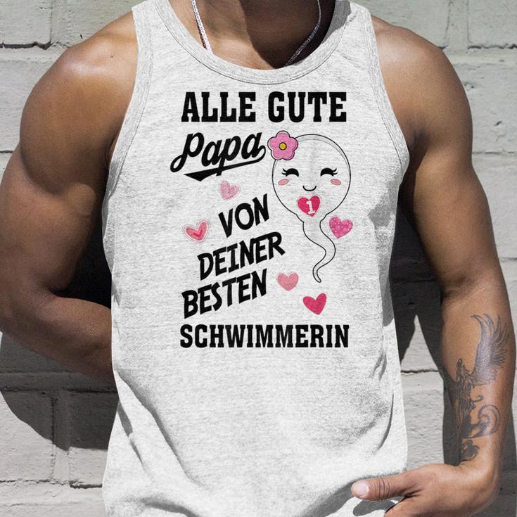 Herren Alles Gute Papa Wünscht Dir Deine Bester Swimmer S Tank Top Geschenke für Ihn