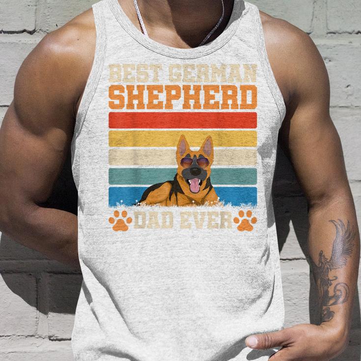 Hunde Papaatertag Geschenk Retro Deutscher Schäferhund Tank Top Geschenke für Ihn