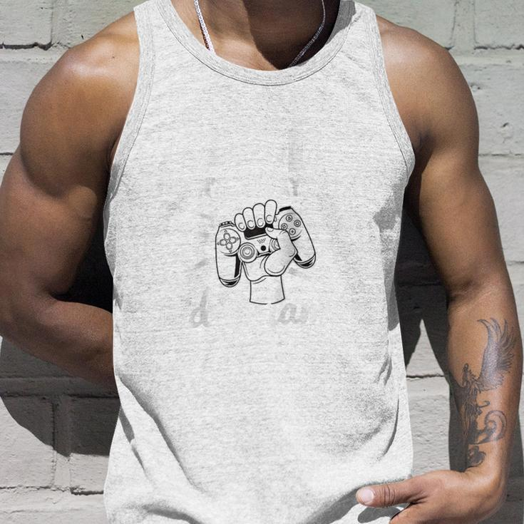 Ich Bin Der Beweis Dass Papa Nicht Immerideospieler Spielt Lustig Raglan Tank Top Geschenke für Ihn