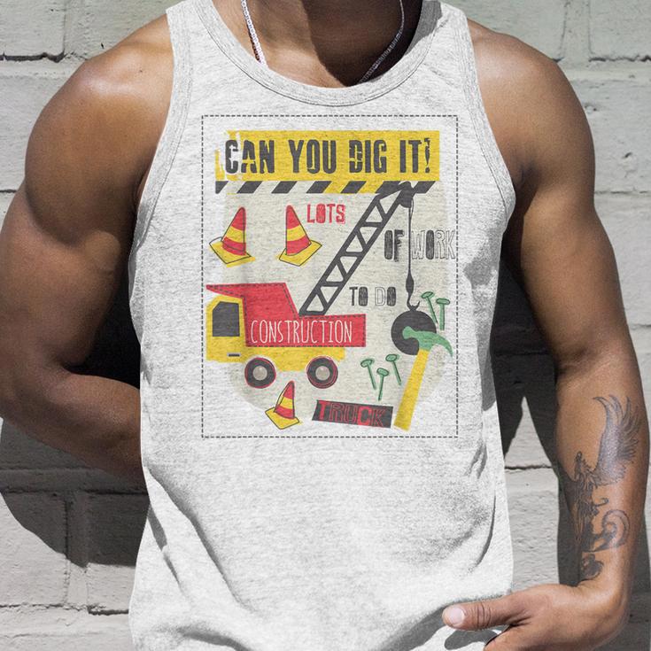 Kannst Du Es Graben Bauwagen Baustelle Lkw Junge Mann Papa Tank Top Geschenke für Ihn