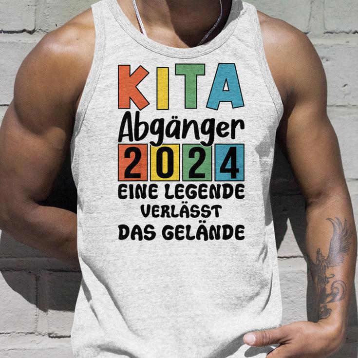 Kinder Kita Abgänger 2024 Schulkind Einschulung Schule Letzter Tag Tank Top Geschenke für Ihn