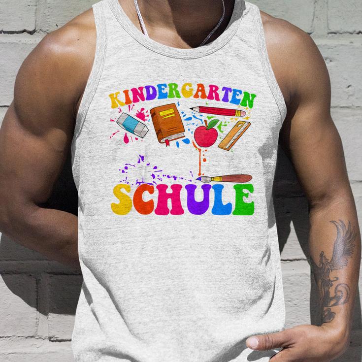 Kinder Mach's Gut Kindergarten Ich Rocke Jetzt Die Schule Tank Top Geschenke für Ihn