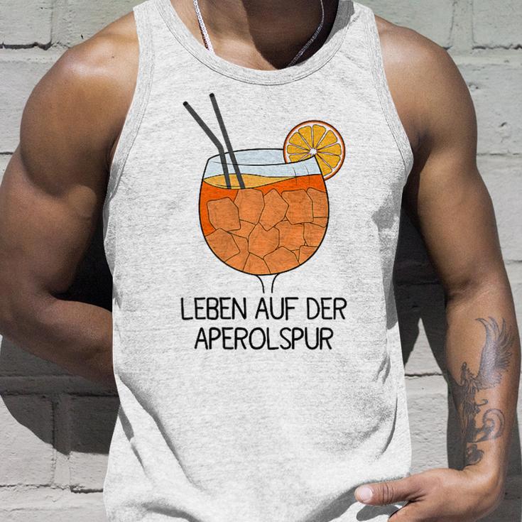 Leben Auf Der Aperolspur Summer Drink Tank Top Geschenke für Ihn