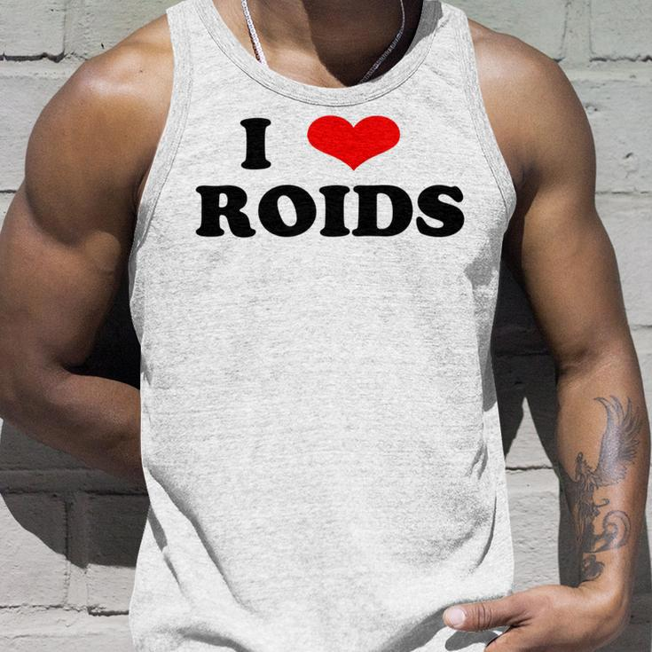 I Love Roids Steroide Tank Top Geschenke für Ihn