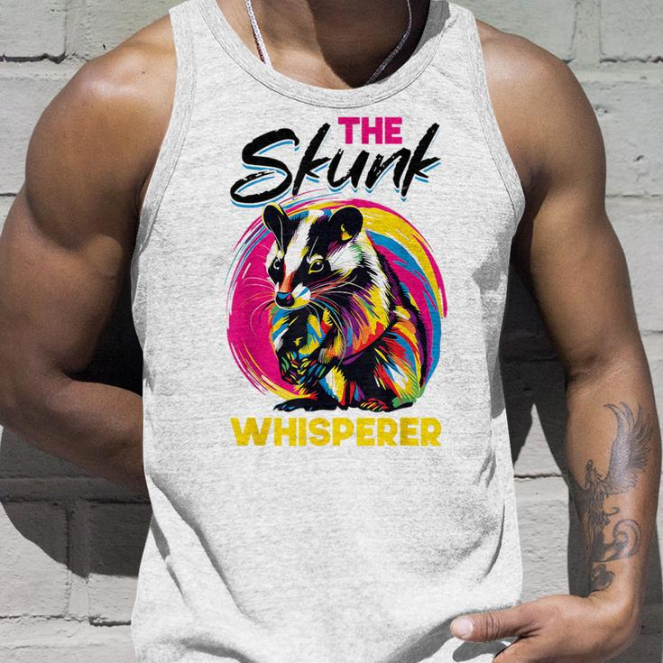 Lustiges Stinktier The Skunk Whisperer Tank Top Geschenke für Ihn
