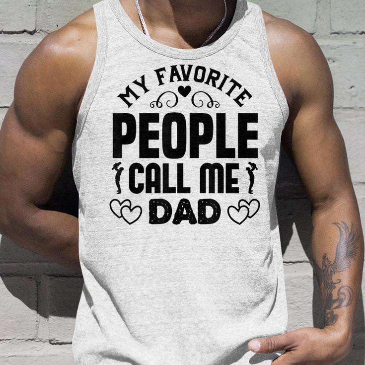 Meine Lieblingsmenschen Nennen Mich Papa Dad Tank Top Geschenke für Ihn