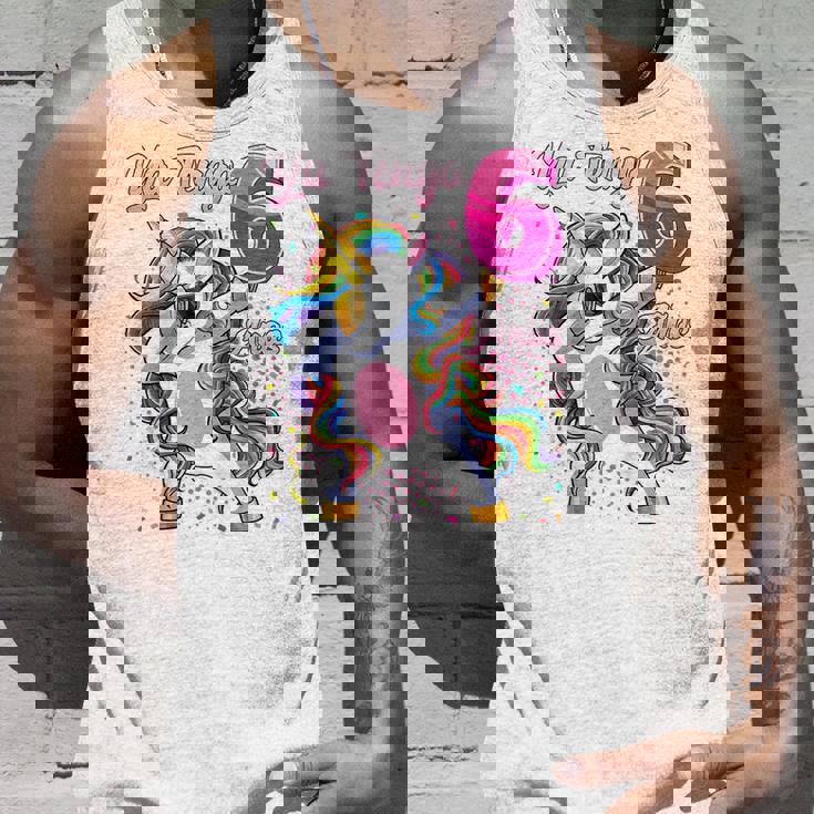 Camiseta 'Ya Soy 6 Años' Para Niña Con Unicornios - Celebración De Cumpleaños, Diseño Colorido Y Divertido