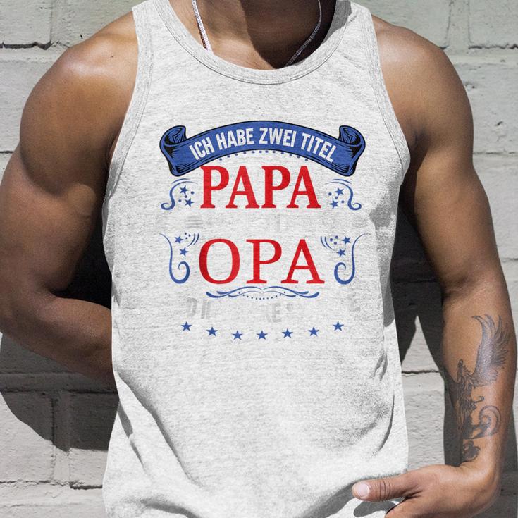 Opa Atertag Papa Spruch Grossvater Geburtstag Kapuzenjacke Tank Top Geschenke für Ihn