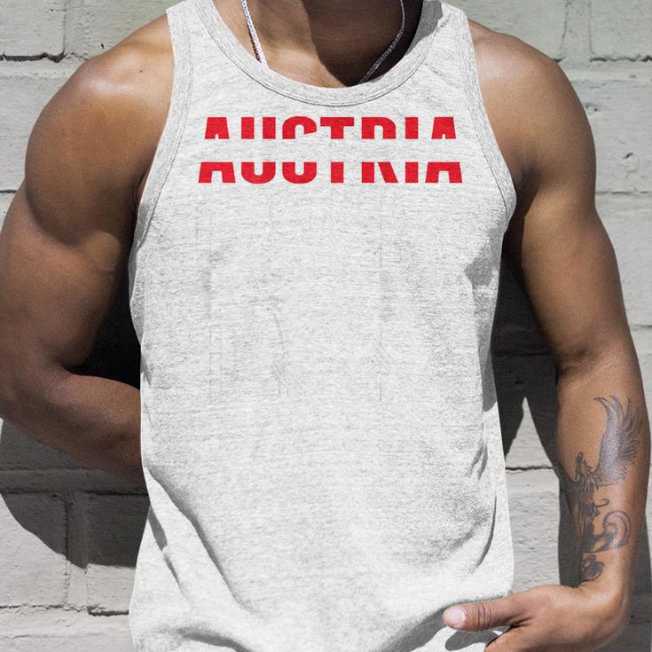 Österreich Eishockey Fans Trikot Unterstützung Österreichisches Hockeyteam Tank Top Geschenke für Ihn