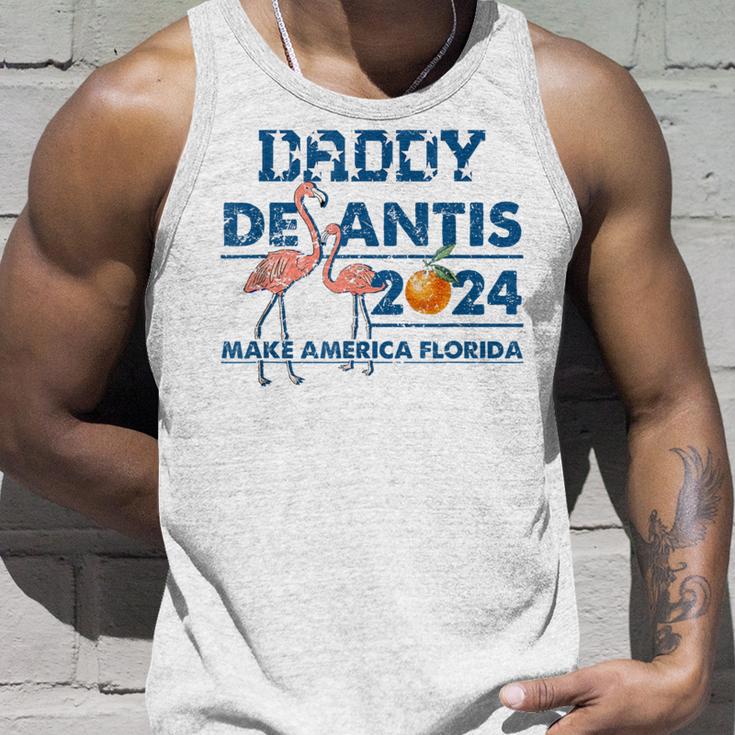 Papa 2024 Desantis Machen Amerika Florida Tank Top Geschenke für Ihn