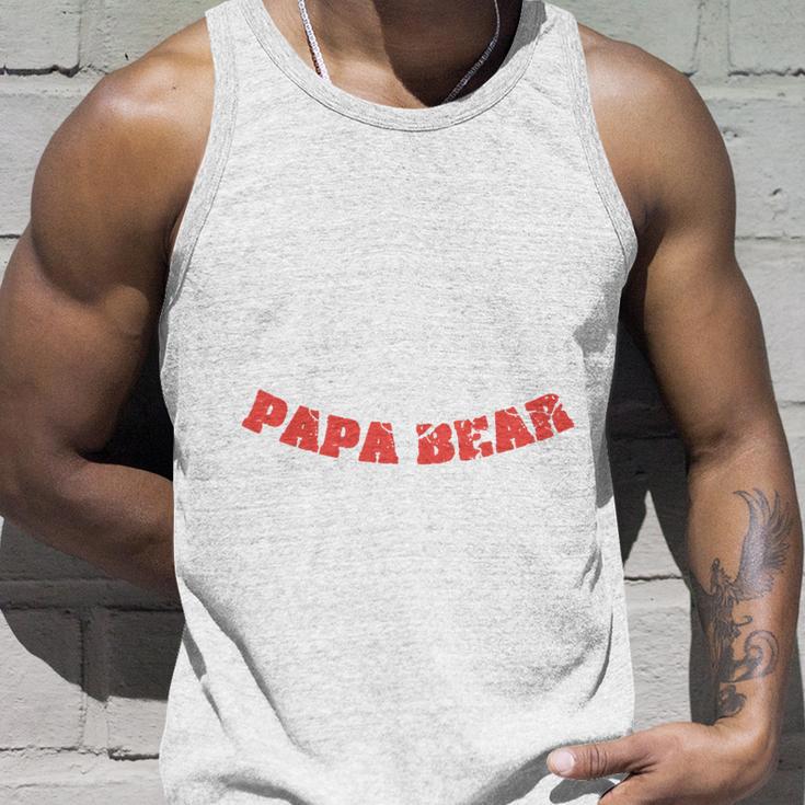 Papa Bär König Dad Stolzer Daddy Familie Legende Mann Tank Top Geschenke für Ihn