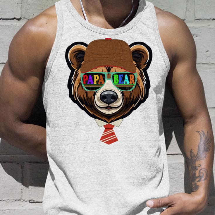 Papa Bär Papaatertagsgeschenk Für Papa Spruch Lustig Tank Top Geschenke für Ihn