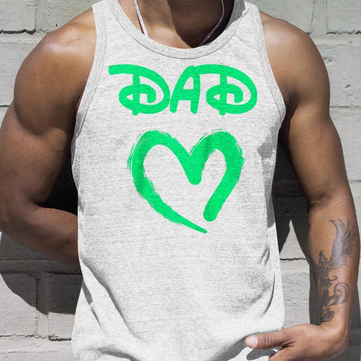 Papa Bester Dad Auf Der Welt Raglan Tank Top Geschenke für Ihn