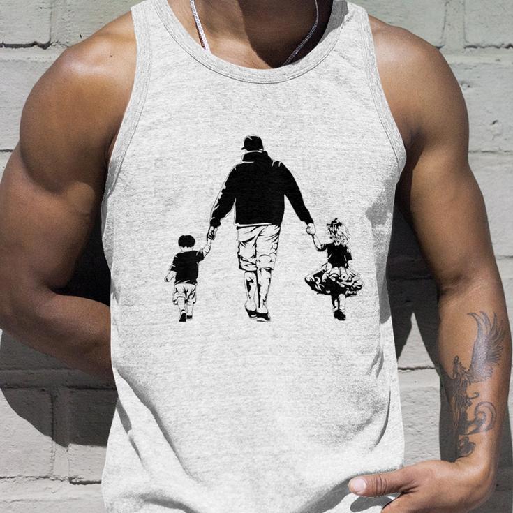 Papa Der Erste Held Eines Sohnes Erste Liebe Einer Tochter Tank Top Geschenke für Ihn