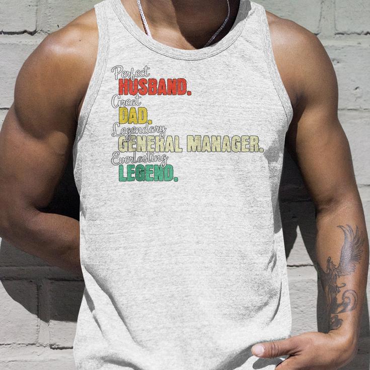 Papa General Manager Legende Kapuzenjacke Tank Top Geschenke für Ihn