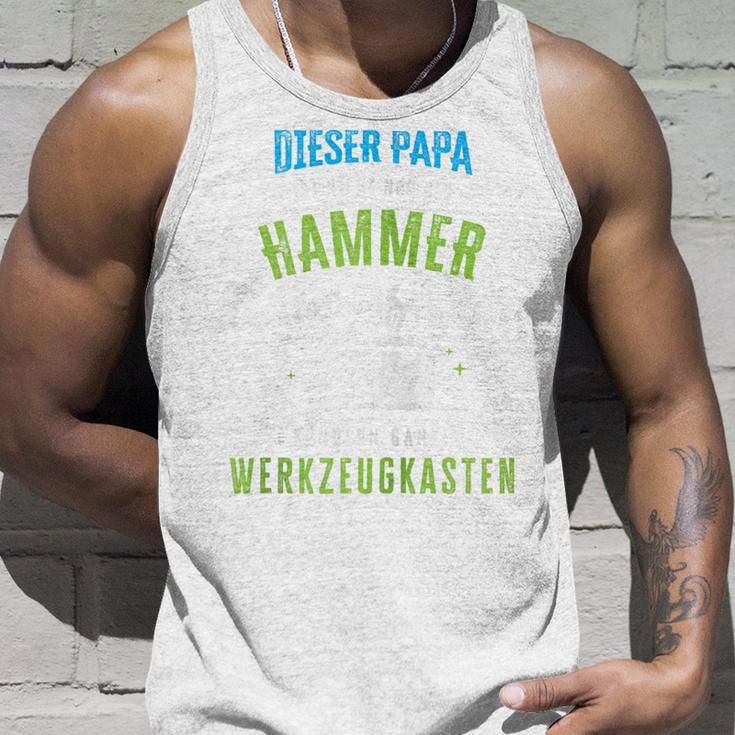 Papa Ist Nicht Nur Der Hammer Sondern Ganze Werkzeugkasten Kapuzenjacke Tank Top Geschenke für Ihn