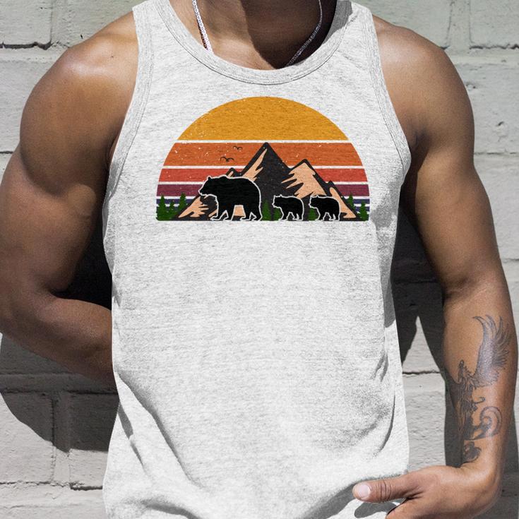 Papa Zwillingeater Geschenkatertag Papi Bär Tank Top Geschenke für Ihn