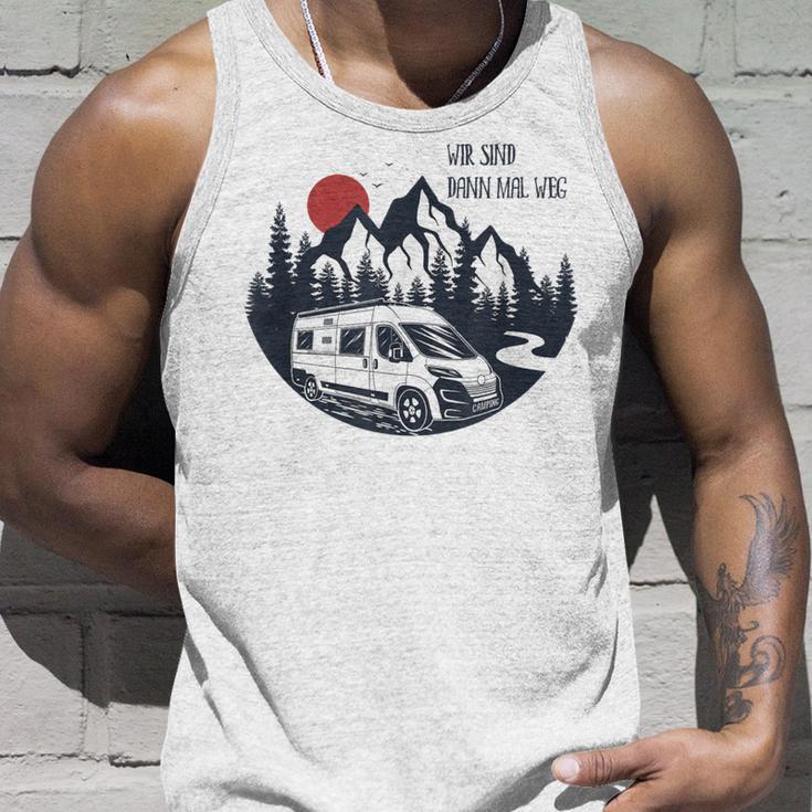 Transit Car Camping Wir Sind Dann Mal Weg Tank Top Geschenke für Ihn