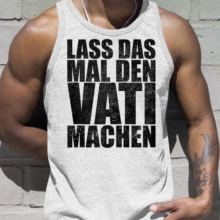 Vatertag Papa Lass Das Mal Denati Machen Retro Spruch Kapuzenjacke Tank Top Geschenke für Ihn