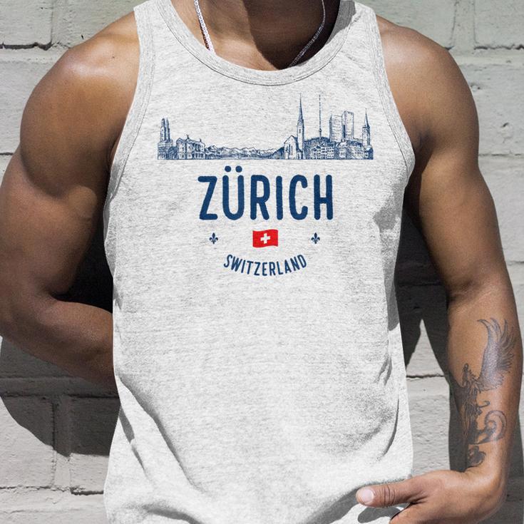 Zürich Schweiz Swiss Travel Tank Top Geschenke für Ihn