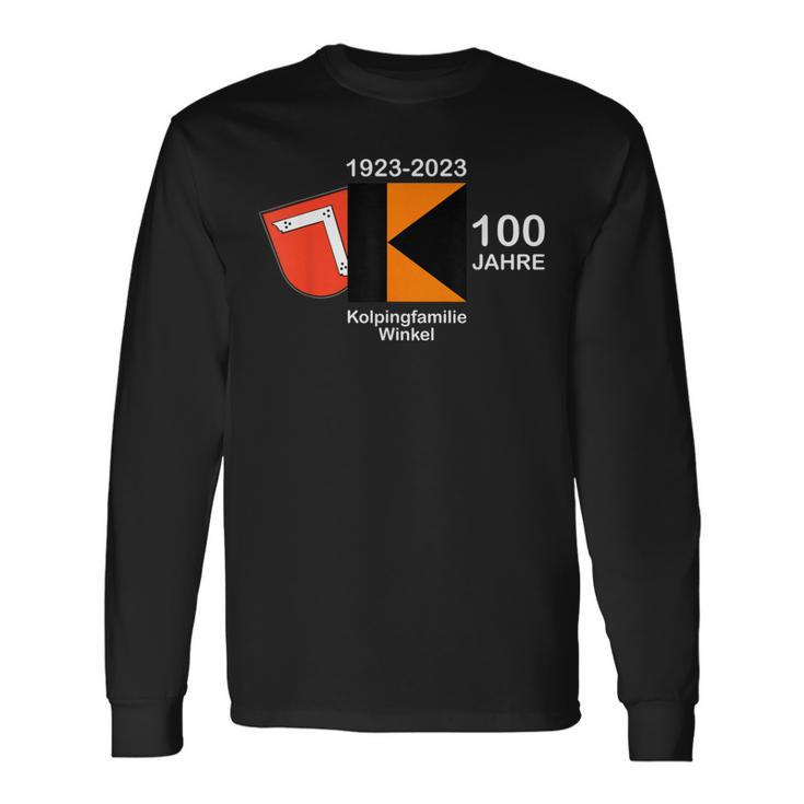 100 Jahre Kolpingfamilie Winkel Black Langarmshirts Geschenkideen