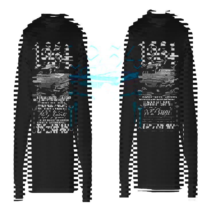 1964 Jahrgang Mann Frau 60 Years 60Th Oldtimer Langarmshirts Geschenkideen