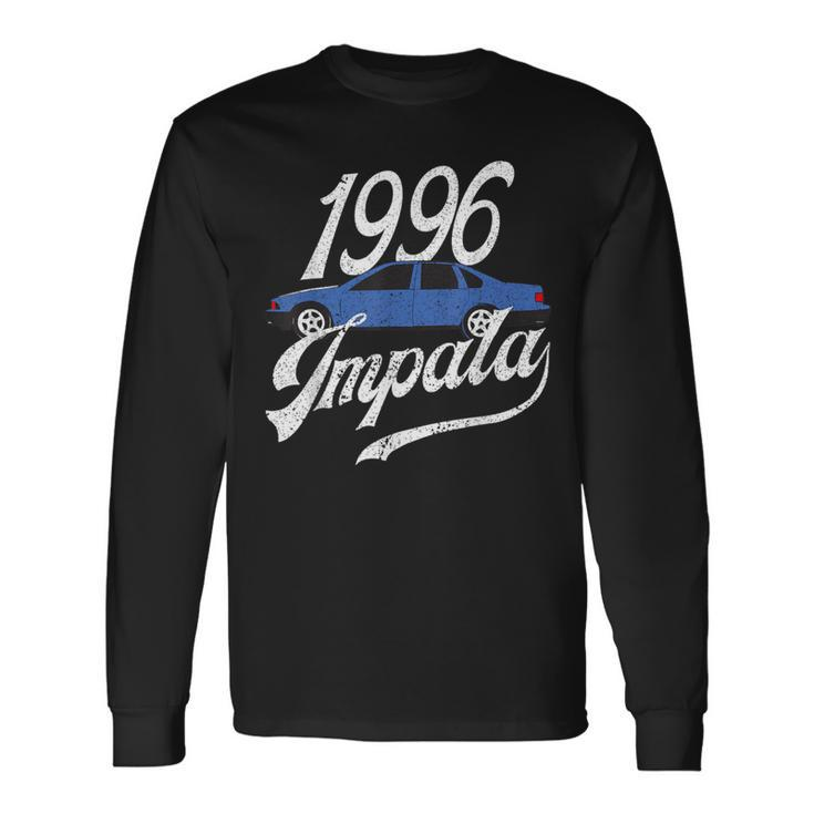 1996 96 Impala Lowrider Ss Chevys Long Sleeve T-Shirt