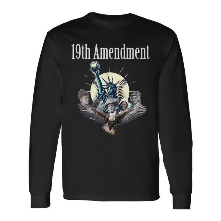 19Th Amendment Baseball Gathering Long Sleeve T-Shirt