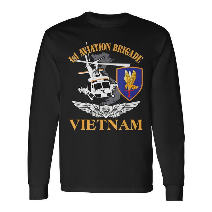 1St Aviation Brigade Vietnam Long Sleeve T-Shirt