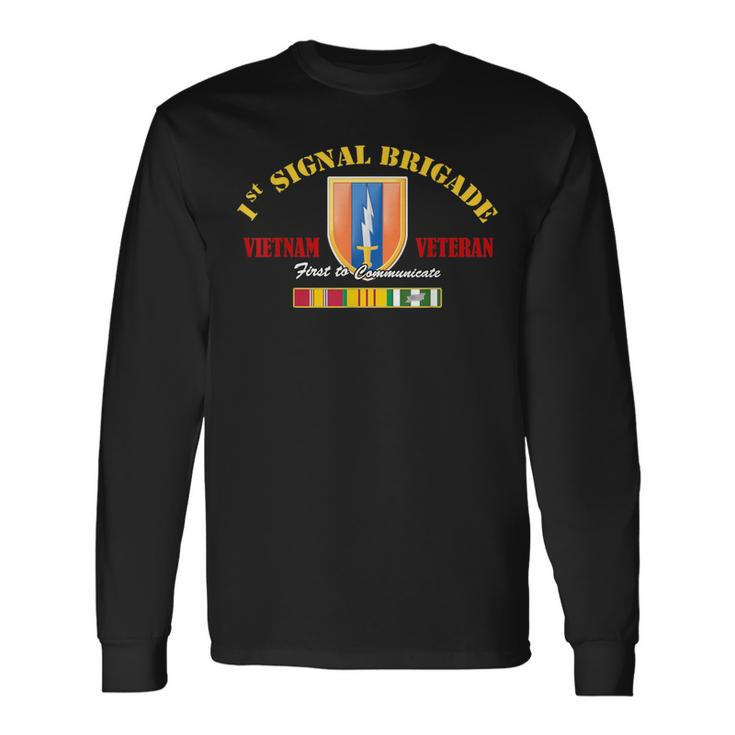 1St Signal Brigade Vietnam Veteran Long Sleeve T-Shirt