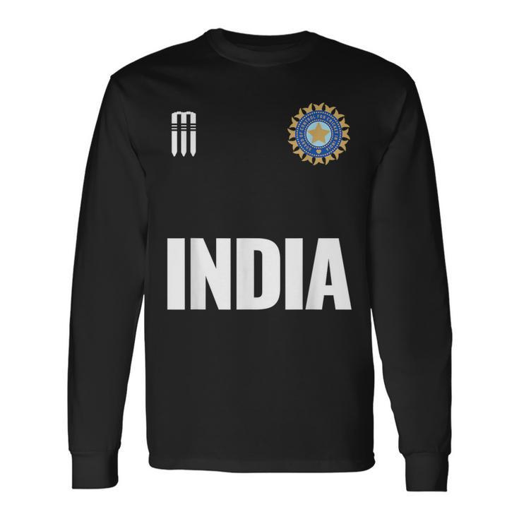 2020 India Cricket Jersey For Indian Cricket Fans Long Sleeve T-Shirt Gifts ideas