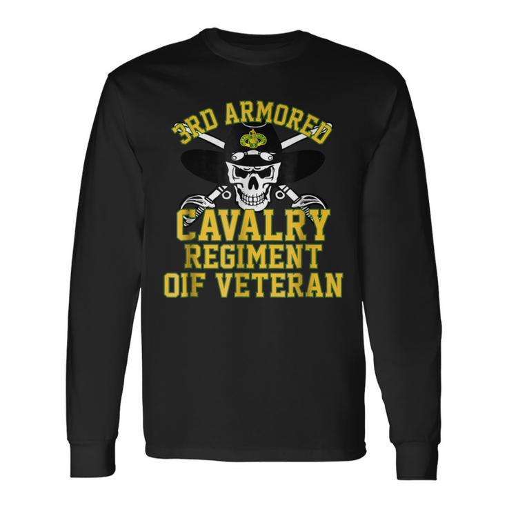 3Rd Armored Cavalry Regiment Iraq War Veteran Long Sleeve T-Shirt Gifts ideas