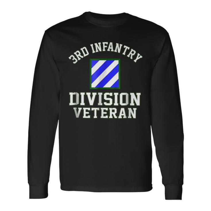 3Rd Infantry Division Veteran Long Sleeve T-Shirt Gifts ideas