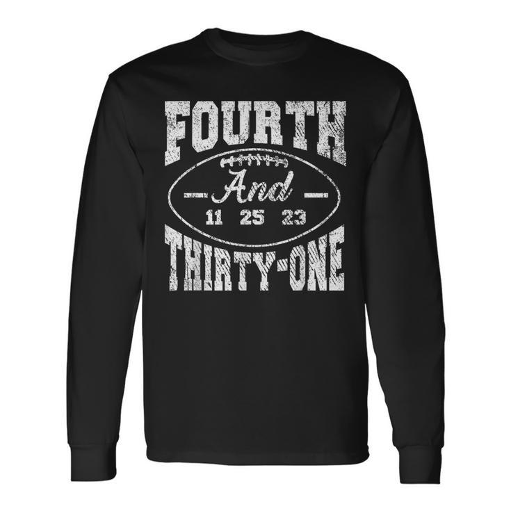 4Th And 31 Alabama Fourth And Thirty One Alabama Long Sleeve T-Shirt