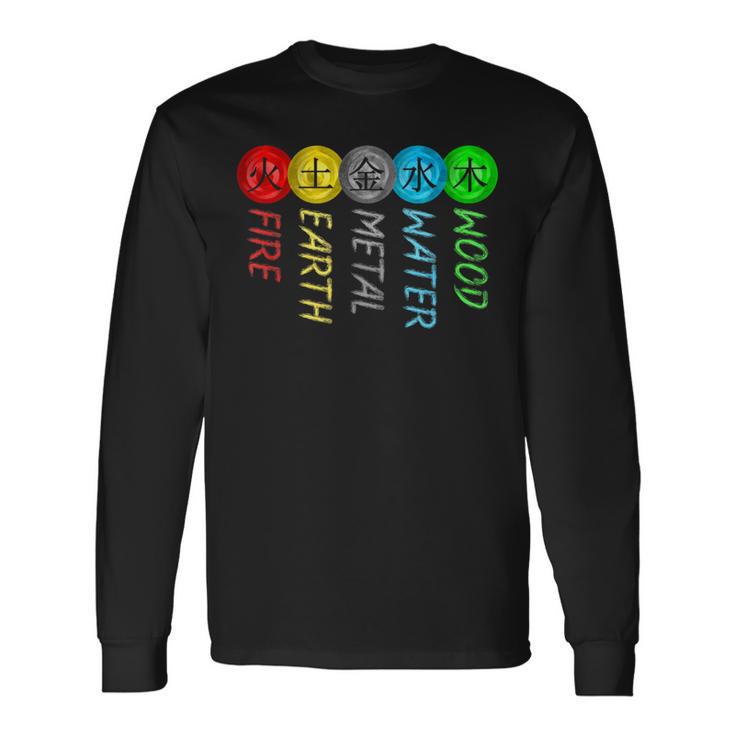 5 Elements Qigong Tradition Long Sleeve T-Shirt