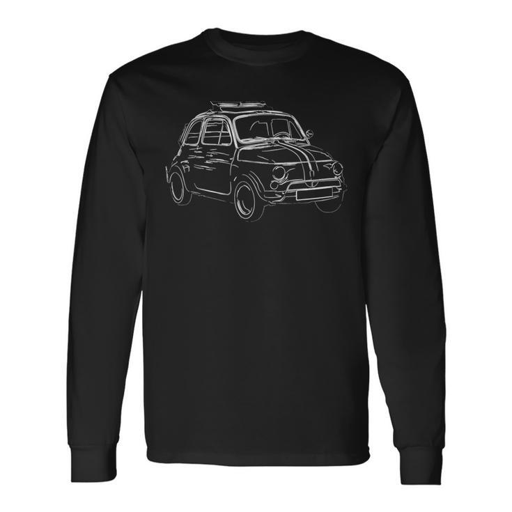 500 Italian Classic Car Langarmshirts Geschenkideen