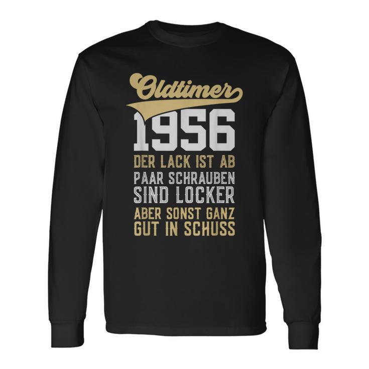 67 Jahre Oldtimer 1956 Der Lack Ist Ab Lustig 67 Geburtstag Langarmshirts Geschenkideen