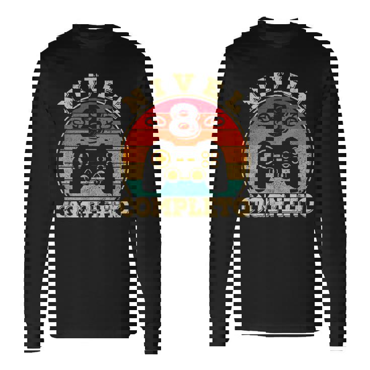 8 Años De Casados 8 Aniversario Boda Hombre Marido Camiseta de manga larga