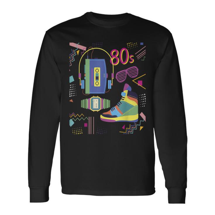 80S Vintage Oldschool Retro Cassette Langarmshirts Geschenkideen