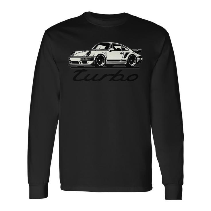 911 Turbo German Sports Car Long Sleeve T-Shirt