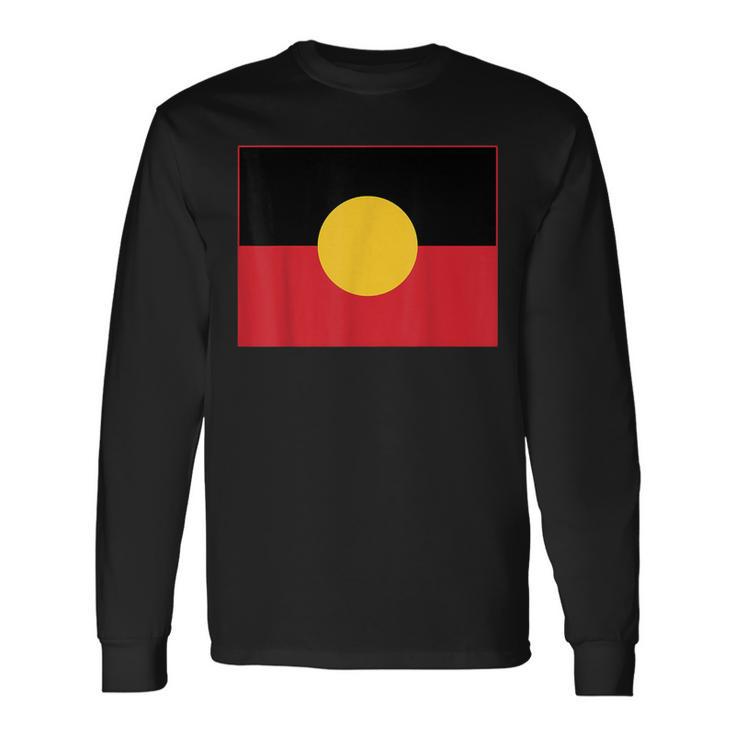 Aboriginals Flagge 6 Classic Langarmshirts Geschenkideen